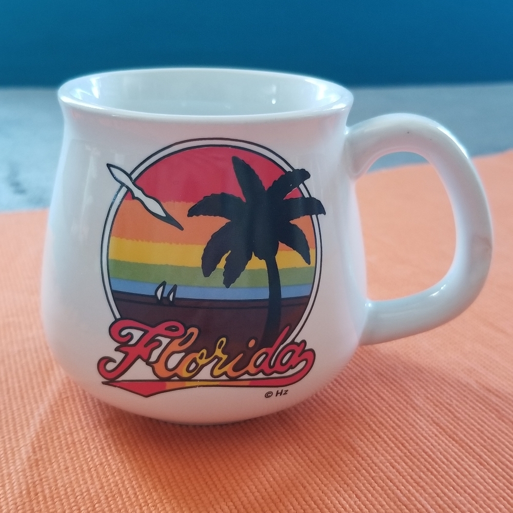 VTG Florida souvenir coffee mug